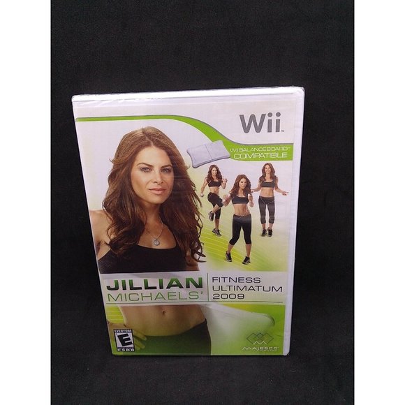 Jillian Michaels Fitness Ultimatum 2009 Nintendo Wii 2008 New Sealed - Picture 1 of 3